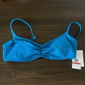 Vibrant Blue Bikini Top